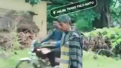 Photo of Beredar Vidio Pria Parubaya Menenteng Penggalan Kepala”Jalan Trans Palu-Napu”