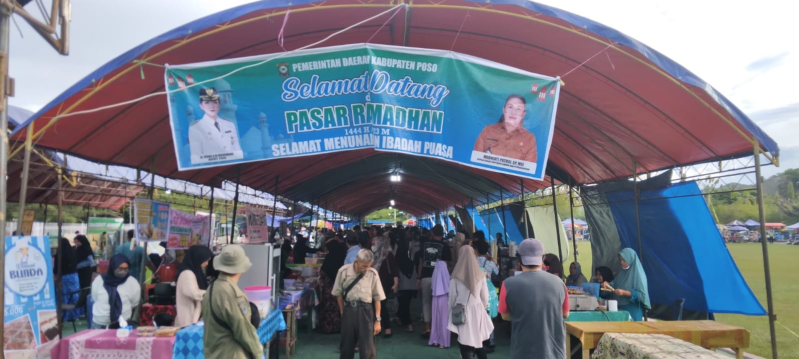 Pasar ramadhan Poso
