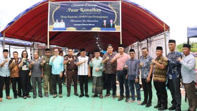 Photo of Wabup Buka Pasar Ramadhan Lapangan Maroso