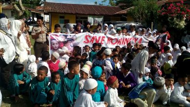 Photo of Ratusan Pelajar gelar doa bersama untuk warga Muslim Rohingnya