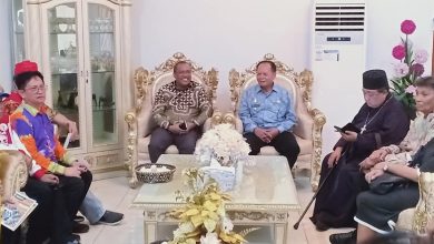 Photo of Rombongan Pembawa Obor Paskah Tiba Dirujab Bupati