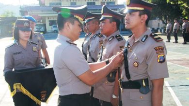 Photo of Empat Perwira Polres Poso Di Sertijab