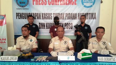 Photo of BNNK Poso Tetapkan Satu Tersangka Pesta Sabu Saat Hari Lebaran Di Tiwaa