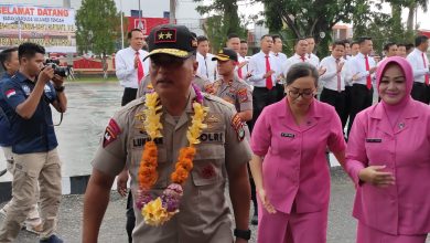Photo of Kapolda Pamit Dihadapan Anggota Polres Poso