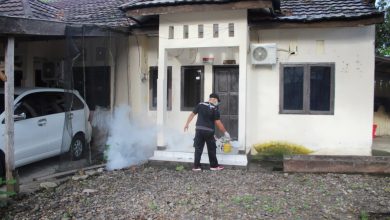 Photo of Polres Poso Bersi-Bersih,Antisipasi Corona Dan DBD