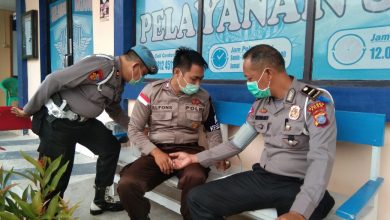 Photo of Sebelum Bertugas,Cek Kesehatan Personel