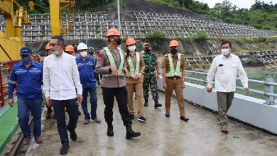 Photo of Kapolda Sulteng Dan Danrem 132 Tinjau PLTA Poso Energy