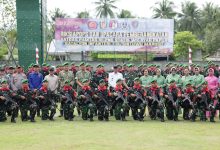 Photo of Pelepasan Satgas Pamtas RI–PNG Yonif 714/SM Tahun 2026